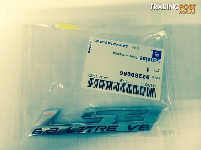 Holden Commodore VF Series 2 LS3 6.2 Badge SSV Redline 92280086