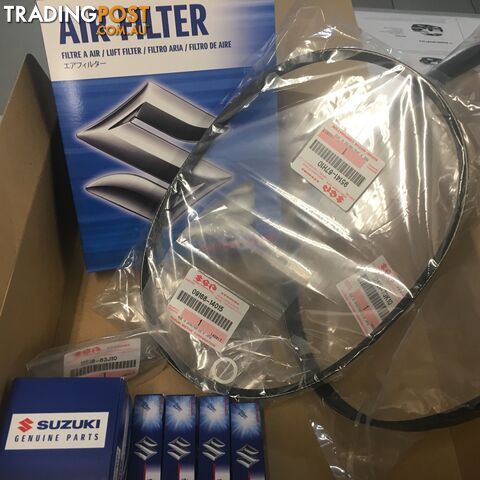 Genuine Suzuki Swift Major Service Kit AZH414 Type 1 Spark Plugs/Air/Oil Filter