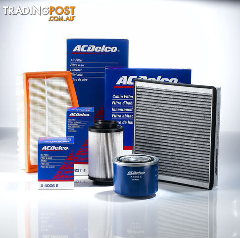 Genuine ACDelco VT VX VY 3.8L V6 Oil/Air/Fuel Filter/Spark Plugs Service Kit