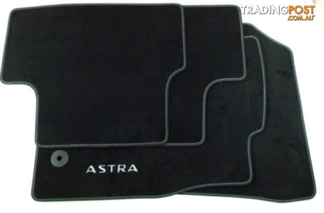 Genuine Holden Astra PJ Black Floor Mats Set of 4 Premium Style 2015-Current