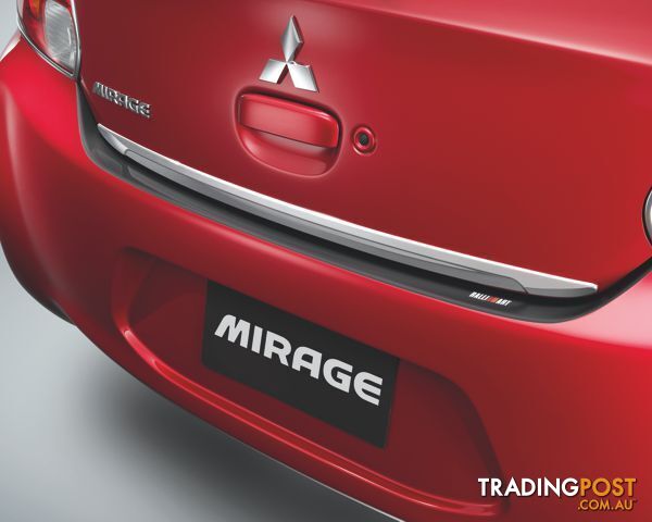 Genuine Mitsubishi Mirage Ralliart Rear Bumper Protection Strip