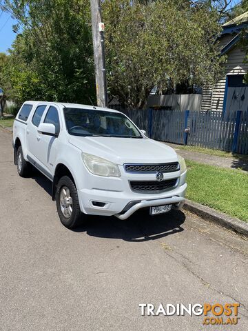 2013 Holden Colorado LT 4X4 Ute Automatic