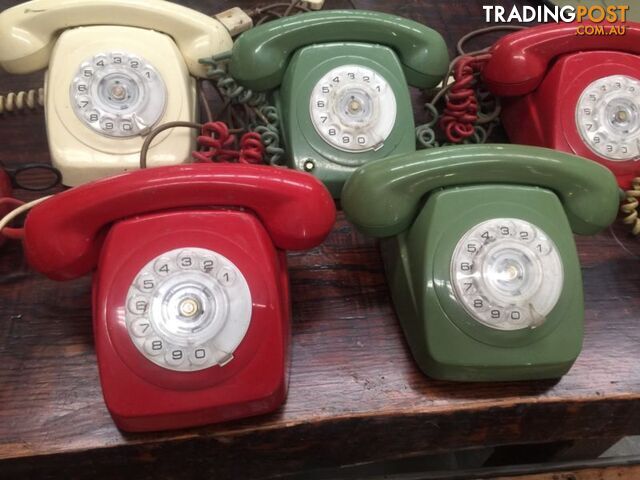 Vintage retro phones