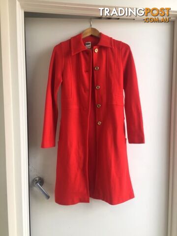 Vintage red coat