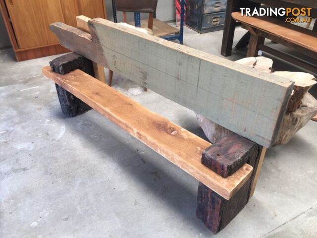 Rustic bench seat - photo 5 of 5
