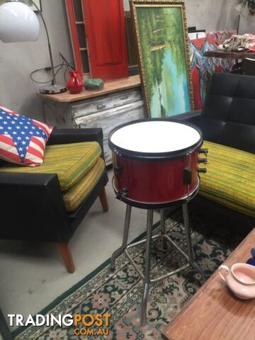 Repurposed drum table