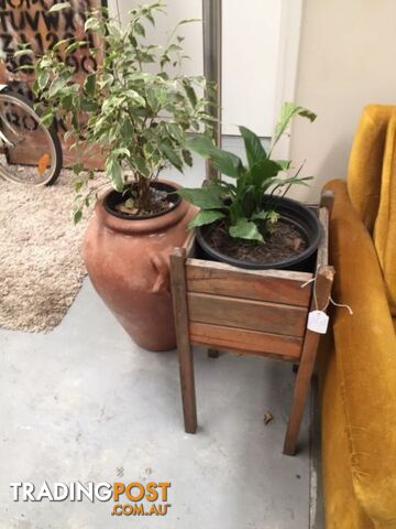 Planter boxes and pots