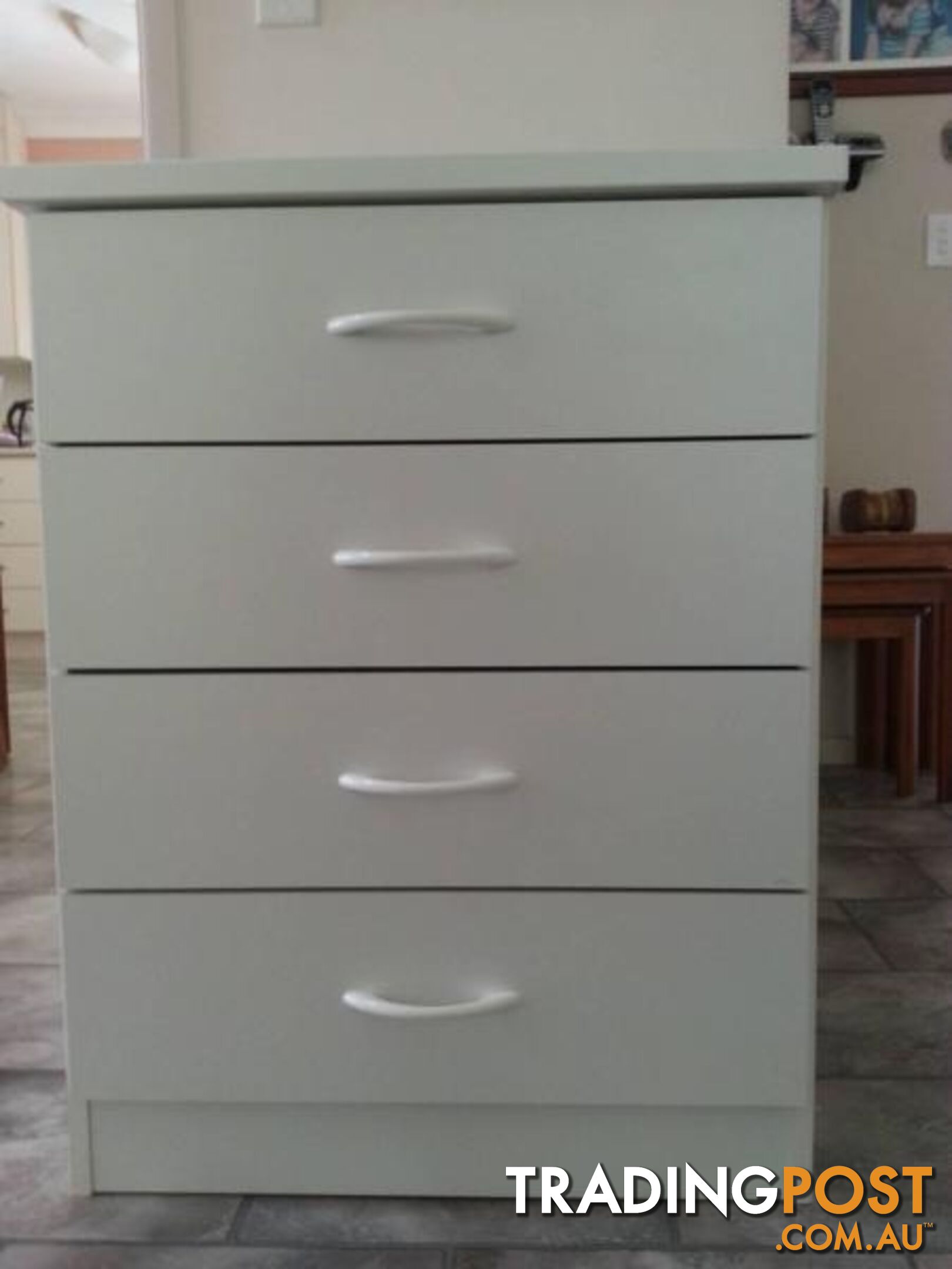 4 Drawer Narrow Tall Chest