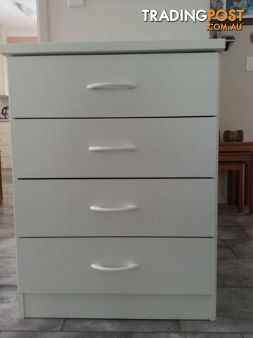 4 Drawer Narrow Tall Chest