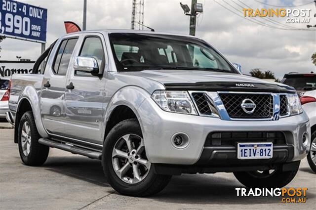 2013 NISSAN NAVARA ST-X 550 D40 Series 5 