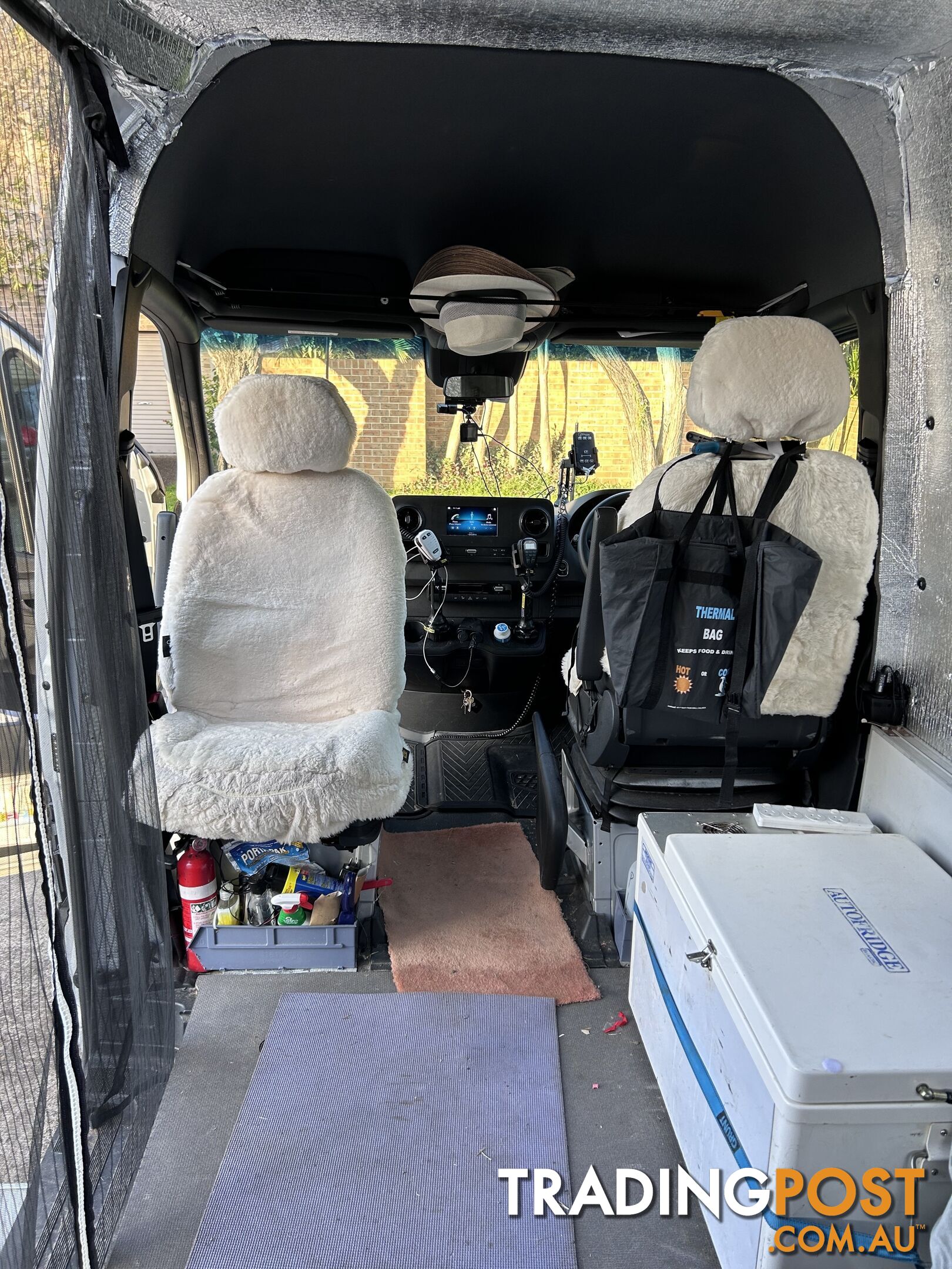 2021 mercedes, sprinter long wheelbase set up for Work and removable overnight accommodation