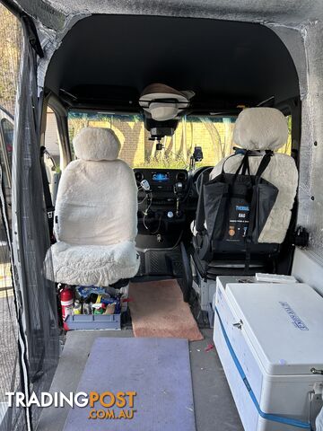 2021 mercedes, sprinter long wheelbase set up for Work and removable overnight accommodation