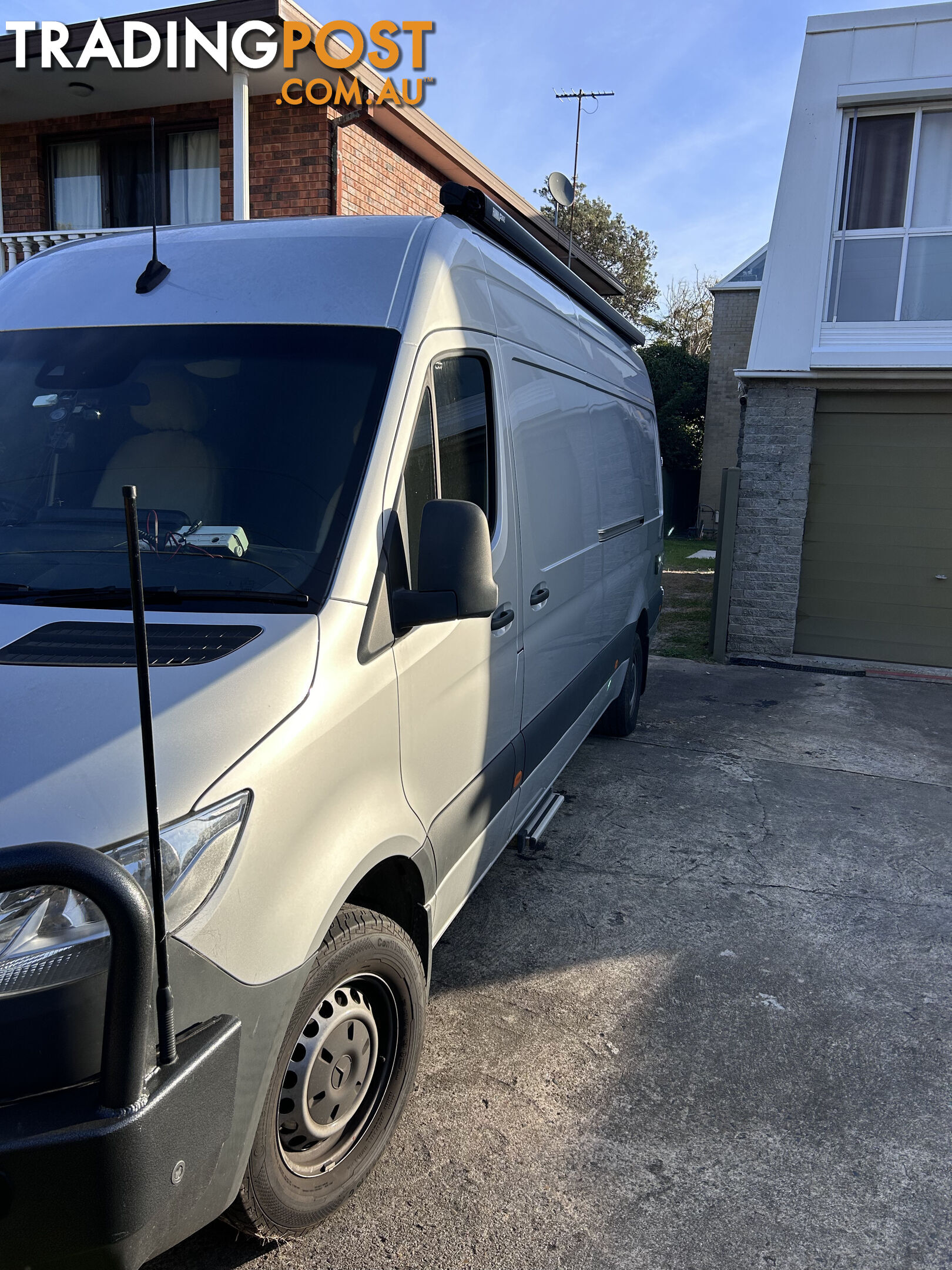 2021 mercedes, sprinter long wheelbase set up for Work and removable overnight accommodation