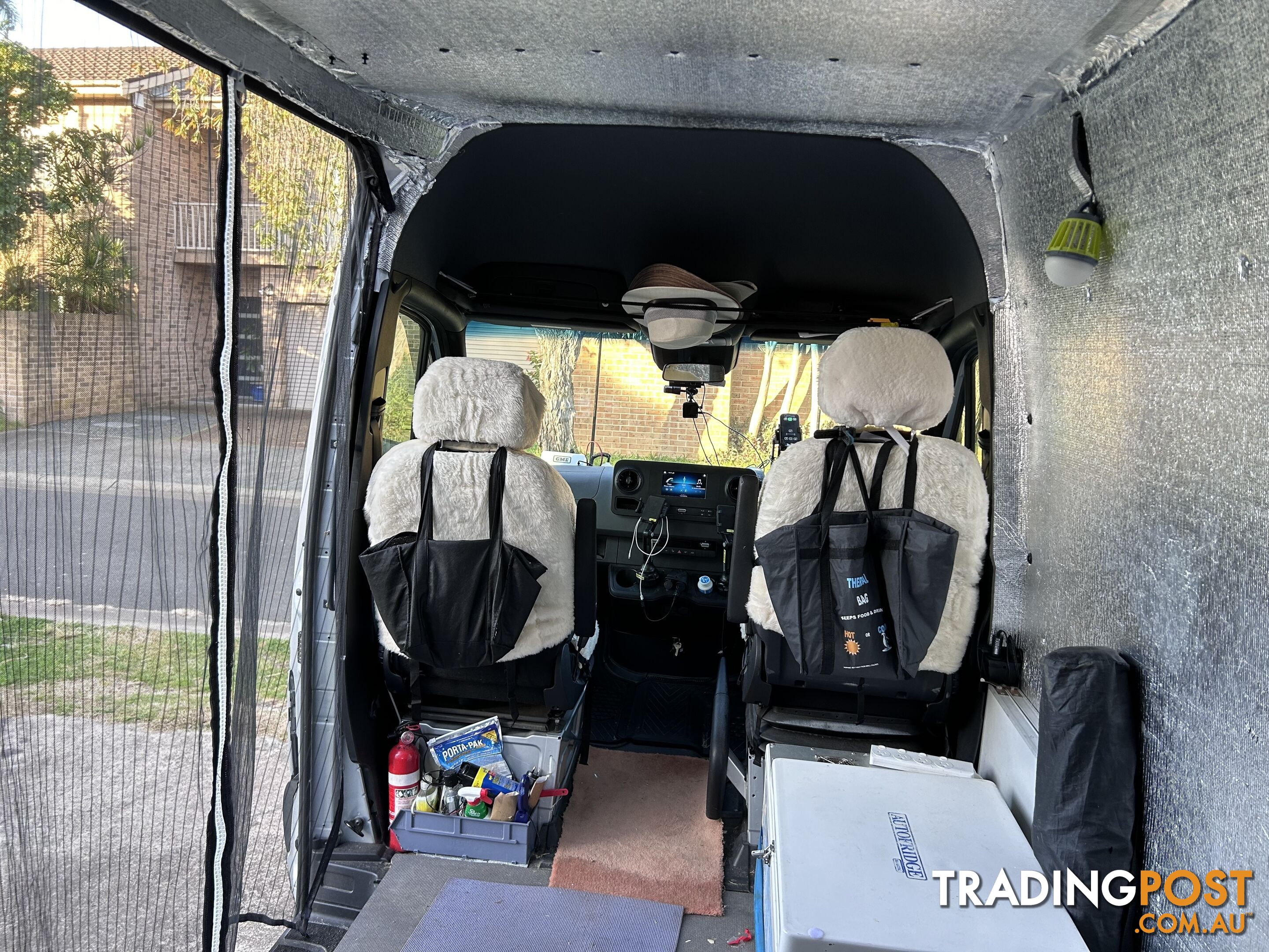 2021 mercedes, sprinter long wheelbase set up for Work and removable overnight accommodation