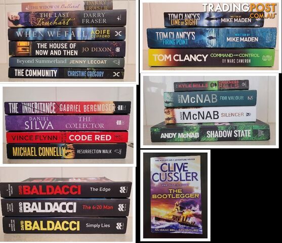 Various novels - some recent editions