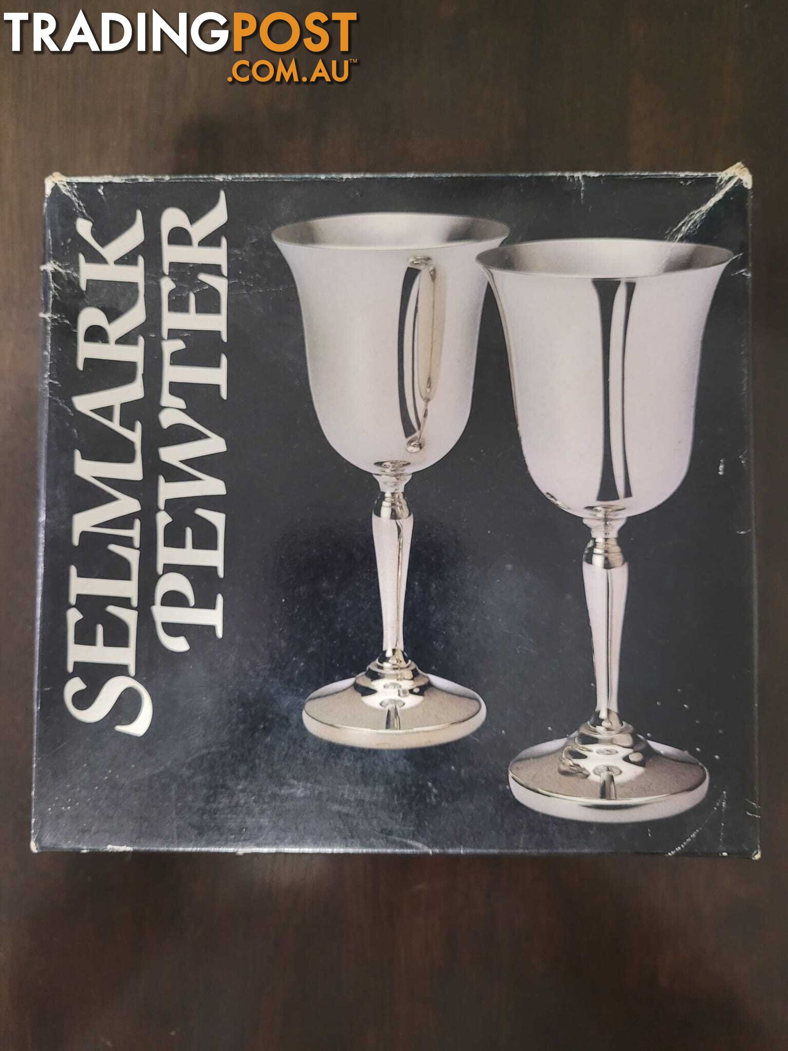 Pewter Goblets - never used - great gift idea