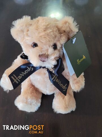 Harrods Plush Jacob Bear Small - brand new