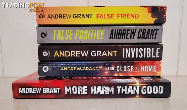 Andrew Grant Books - hard to find