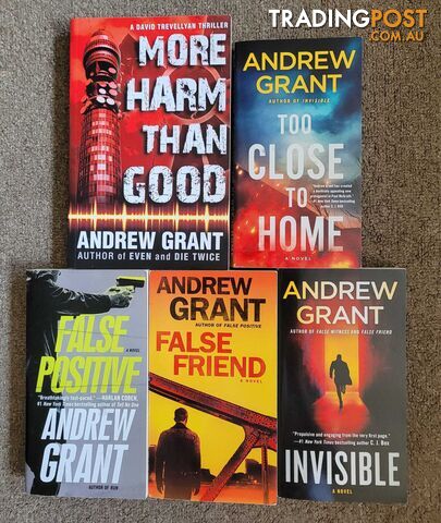 Andrew Grant Books - hard to find