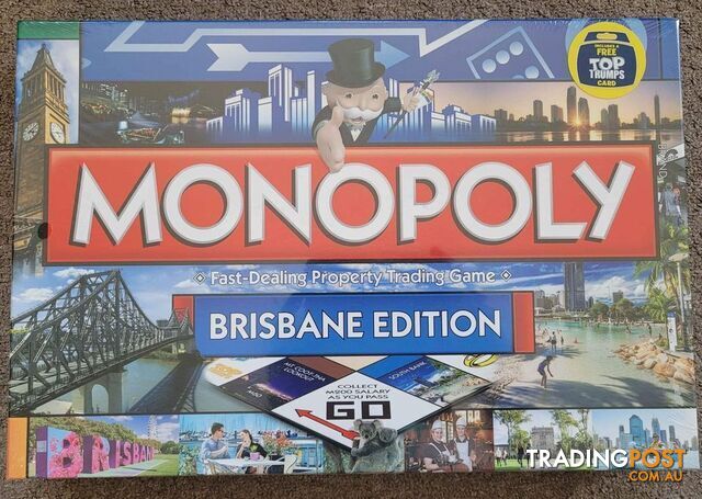 Monopoly Brisbane - brand new