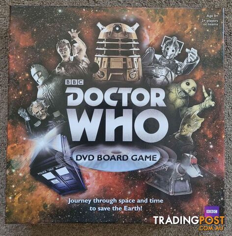 Doctor Who DVD Board Game - like new