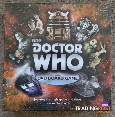 Doctor Who DVD Board Game - like new