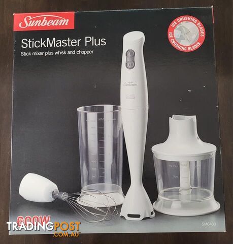 Sunbeam StickMaster Plus SM6400 - brand new - great for meal prep