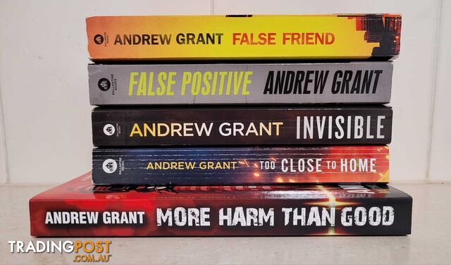 Andrew Grant Books - hard to find