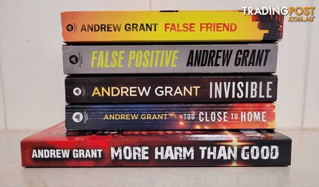 Andrew Grant Books - hard to find