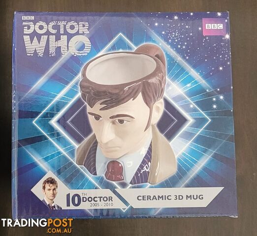 Doctor Who 10th Doctor Ceramic 3D Mug