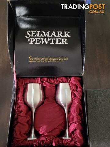 Pewter Goblets - never used - great gift idea