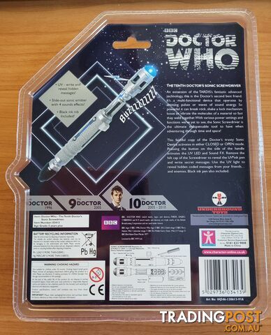 Doctor Who 10th Doctors Sonic Screwdriver