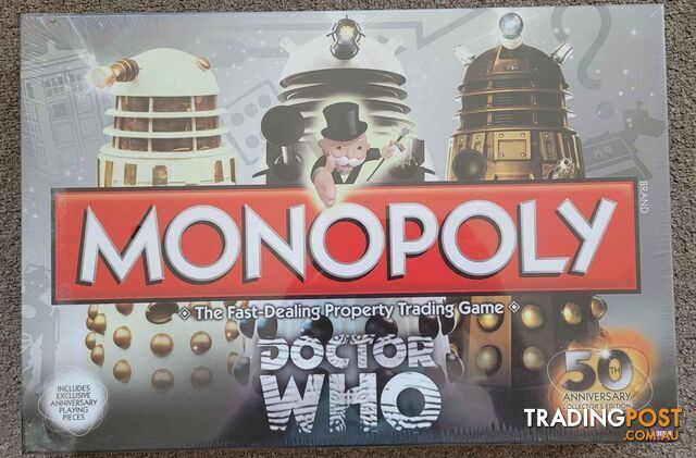 Doctor Who Monopoly - 50th Anniversary Edition - brand new