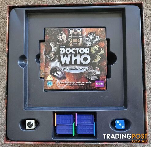 Doctor Who DVD Board Game - like new - hours of holiday fun