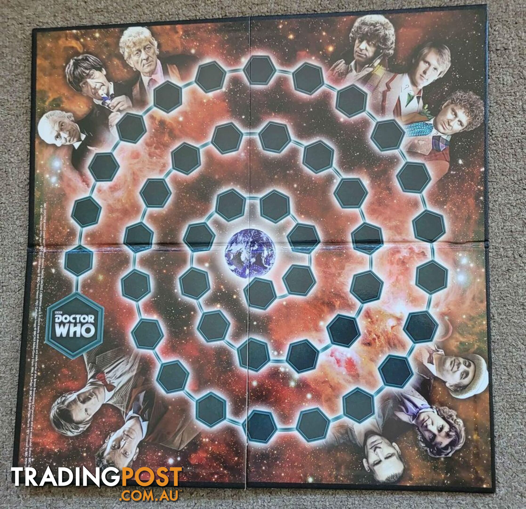 Doctor Who DVD Board Game - like new - hours of holiday fun