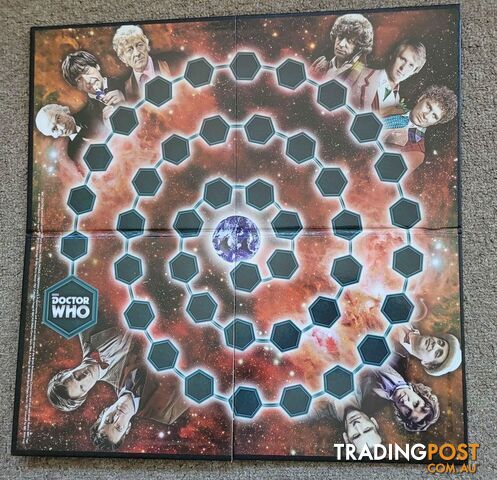 Doctor Who DVD Board Game - like new - hours of holiday fun