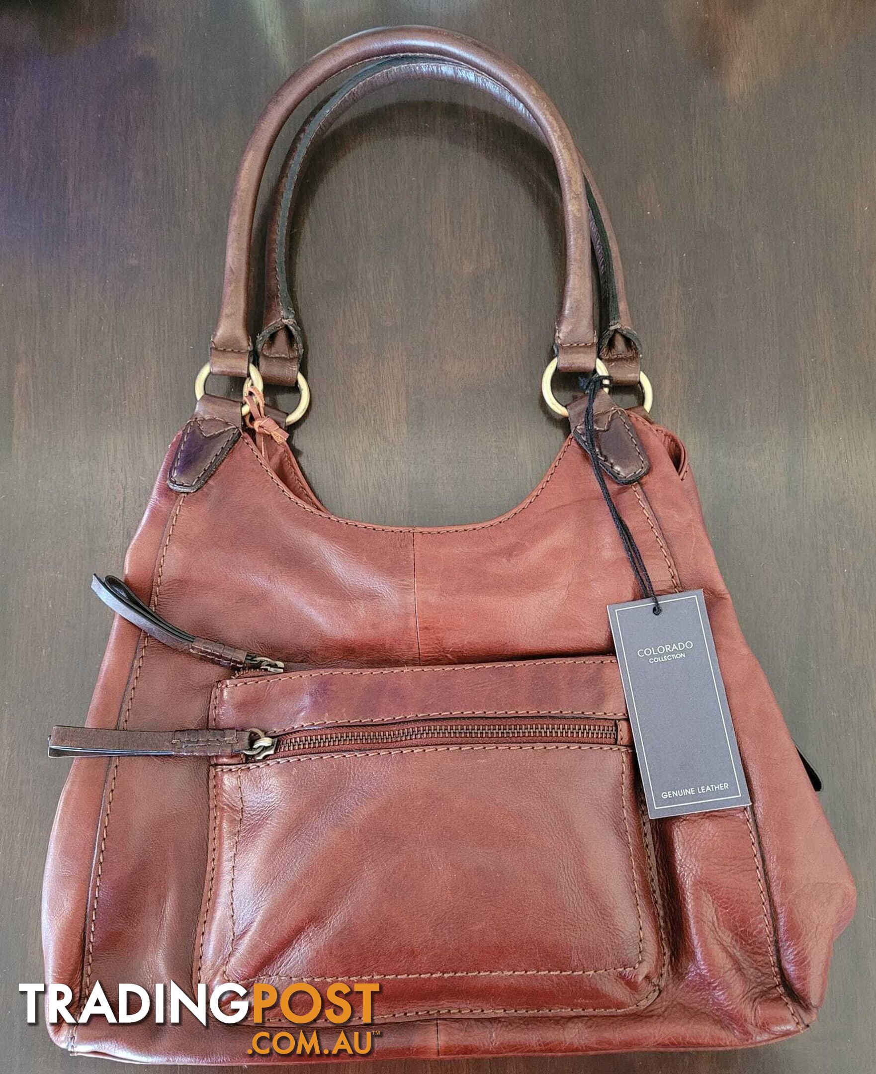 Colorado Tan Leather Handbag