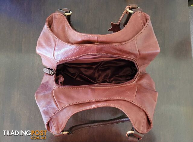 Colorado Tan Leather Handbag