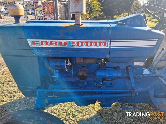 Ford 3000 with slasher
