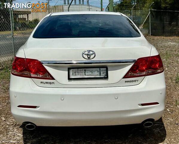 2007 Toyota Aurion GSV40R PRODIGY Sedan Automatic