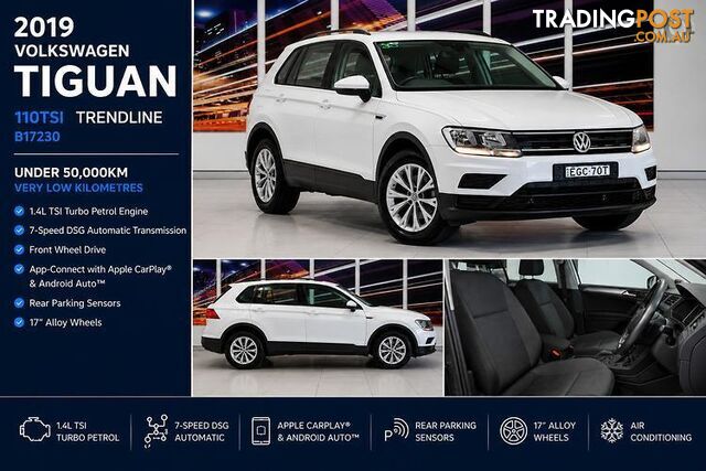 2019 VOLKSWAGEN TIGUAN 110TSI TRENDLINE SUV