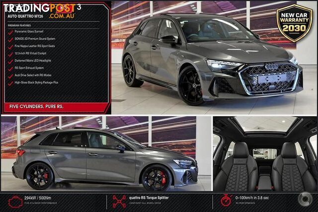 2025 AUDI RS3 HATCH