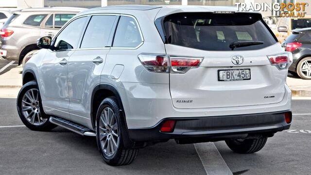 2014 Toyota Kluger Grande  SUV