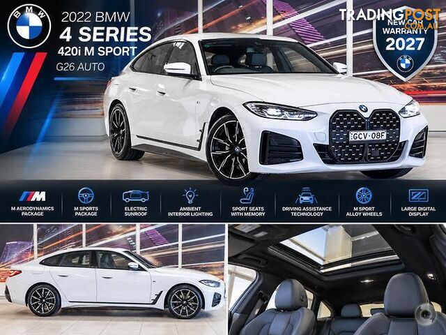 2022 BMW 420I M SPORT GRAN COUPE