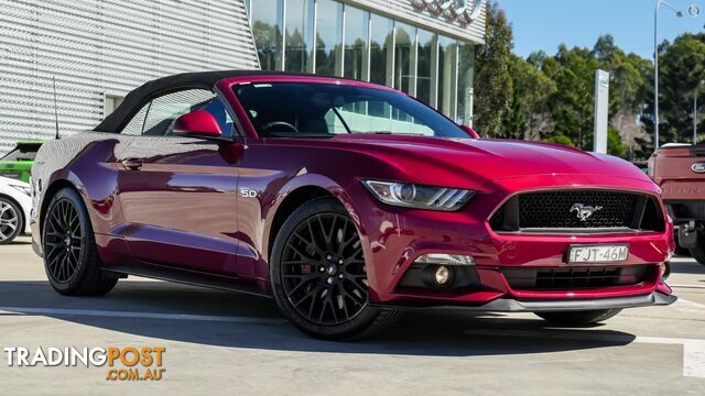 2017 Ford Mustang GT  Convertible