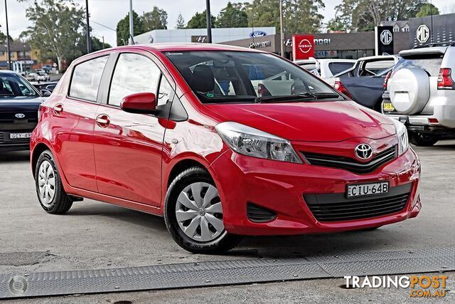 2012 TOYOTA YARIS YR HATCH