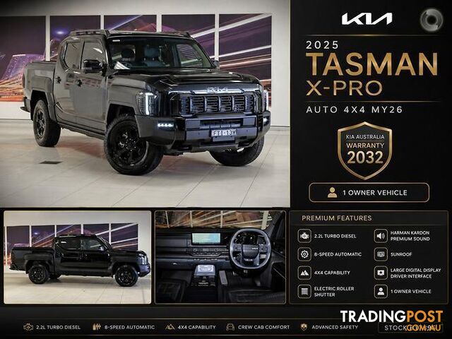 2025 KIA TASMAN X-PRO UTE