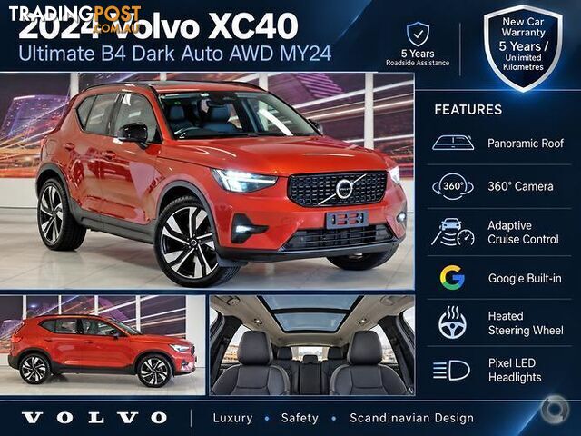2024 VOLVO XC40 ULTIMATE B4 DARK SUV