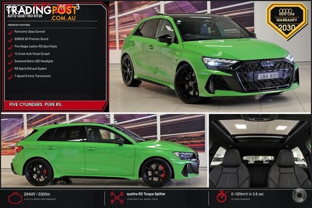 2025 AUDI RS3 HATCH