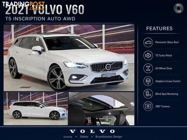 2021 VOLVO V60 T5 INSCRIPTION WAGON
